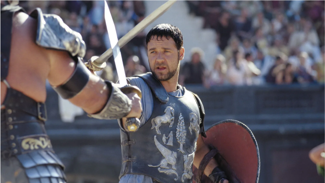 تصویری از فیلم «Gladiator» با بازی راسل کرو